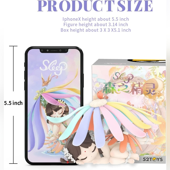 Sleep Elves of Forest (8 sealed Blind Box) by 52toys - Picture 4 of 4